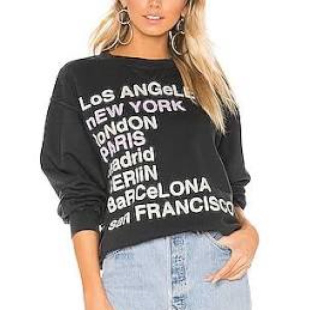 Anine Bing City Sweatshirt